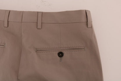 Dolce & Gabbana Chic Beige Chinos Casual Pants - IT44 | XS