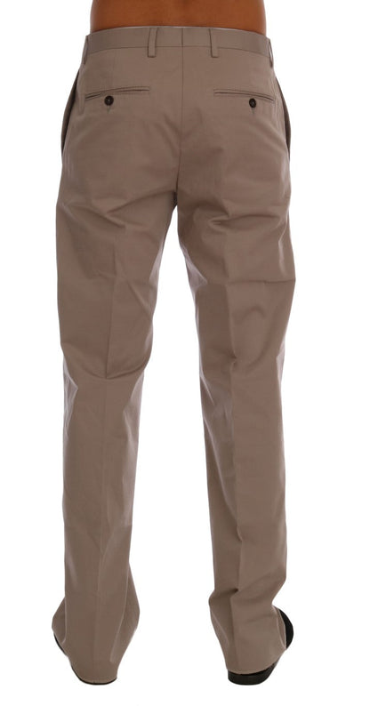 Dolce & Gabbana Chic Beige Chinos Casual Pants - IT44 | XS