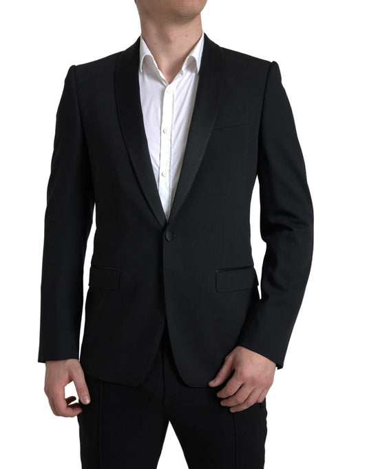 Dolce & Gabbana Chic Slim Fit Virgin Wool Blazer - IT48 | M