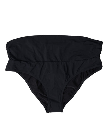 Dolce & Gabbana Elegant Black Bikini Bottom - Ultimate Beach Elegance - IT3 | M