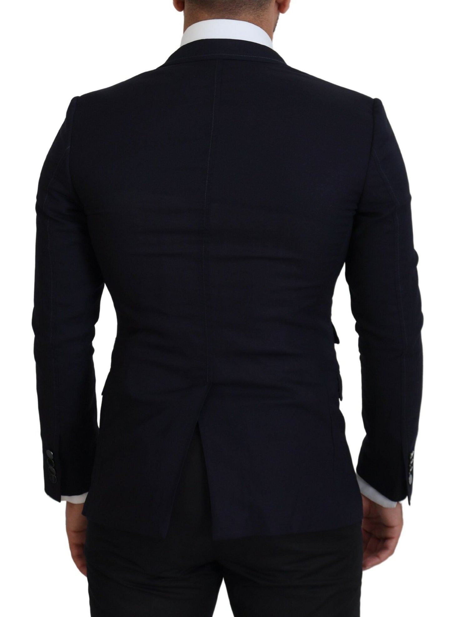 Dolce & Gabbana Elegant Black Single-Breasted Blazer - IT48 | M