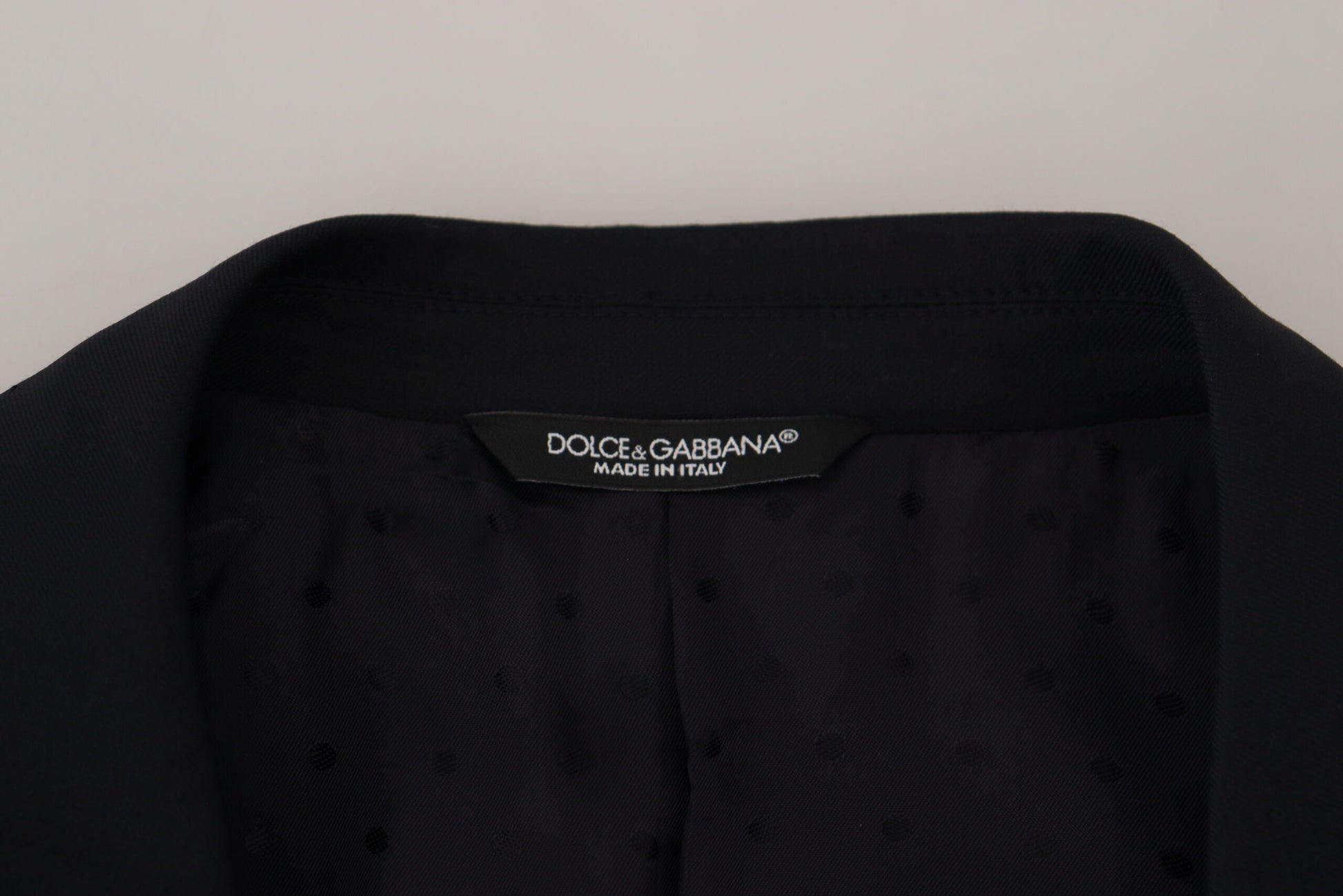 Dolce & Gabbana Elegant Dark Blue Single Breasted Blazer - IT56 | XL