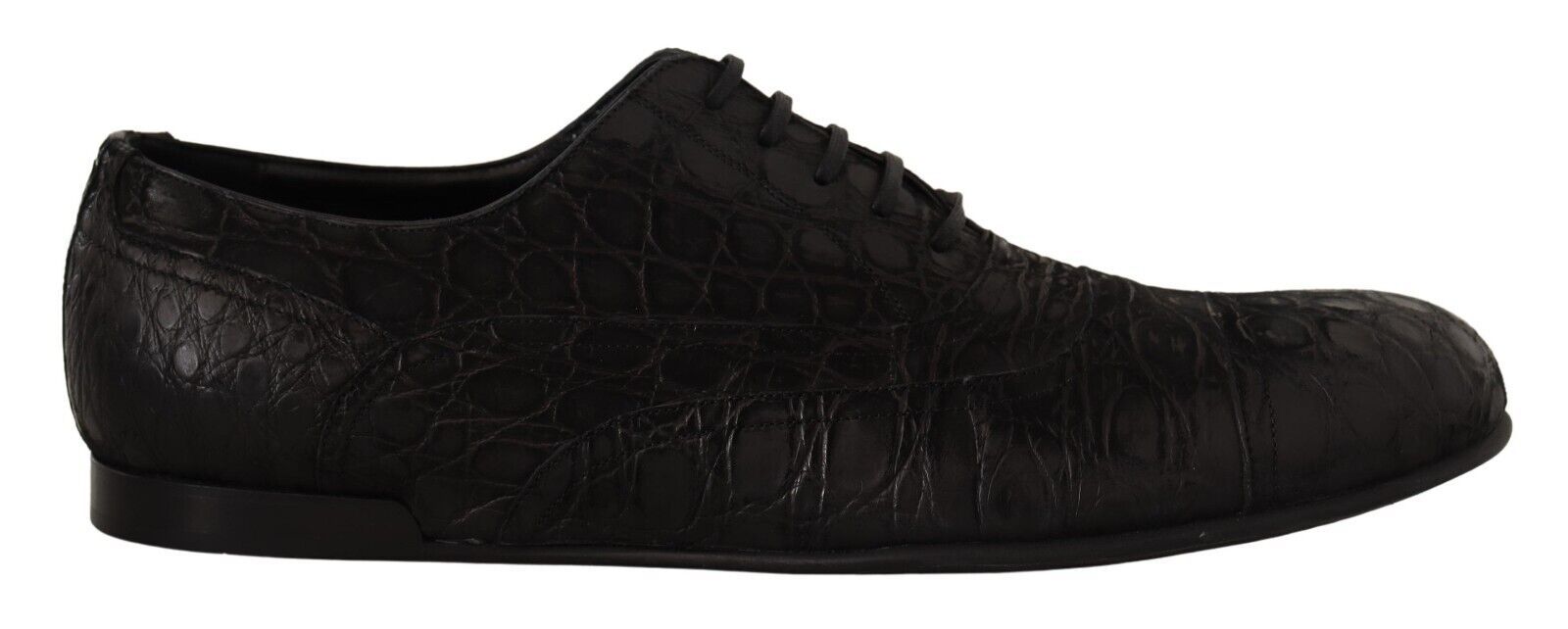 Dolce & Gabbana Elegant Exotic Leather Oxford Shoes - EU44/US11