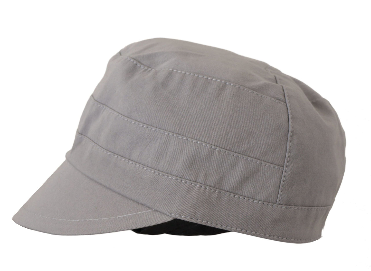 Dolce & Gabbana Elegant Gray Newsboy Cap - Classic Accessory - 60 cm|XL