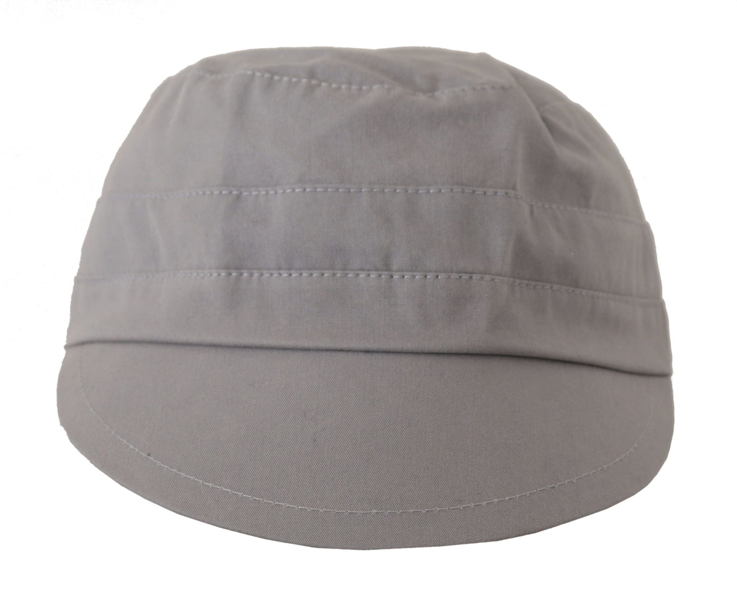 Dolce & Gabbana Elegant Gray Newsboy Cap - Classic Accessory - 60 cm|XL