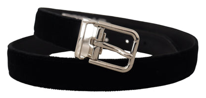 Dolce & Gabbana Elegant Grosgrain Leather Belt - 80 cm / 32 Inches