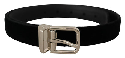 Dolce & Gabbana Elegant Grosgrain Leather Belt - 80 cm / 32 Inches