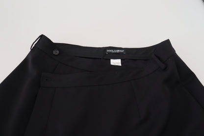 Dolce & Gabbana Elegant High Waist A-Line Mini Skirt - IT50 | XXL