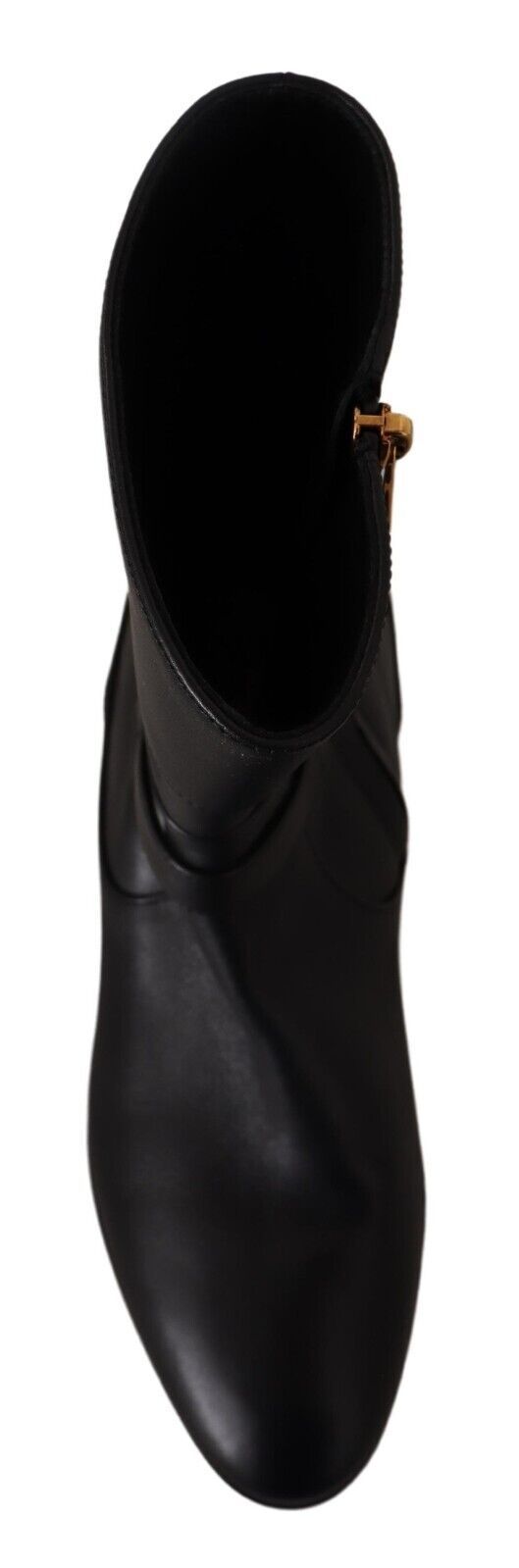 Dolce & Gabbana Elegant Leather Biker Boots - EU36/US5.5