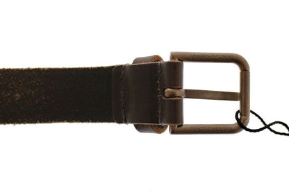 Dolce & Gabbana Elegant Leather-Cotton Fusion Men’s Belt - 95 cm / 38 Inches