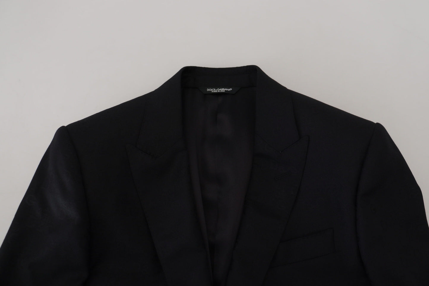 Dolce & Gabbana Elegant Martini Style Black Formal Blazer - IT44 | XS