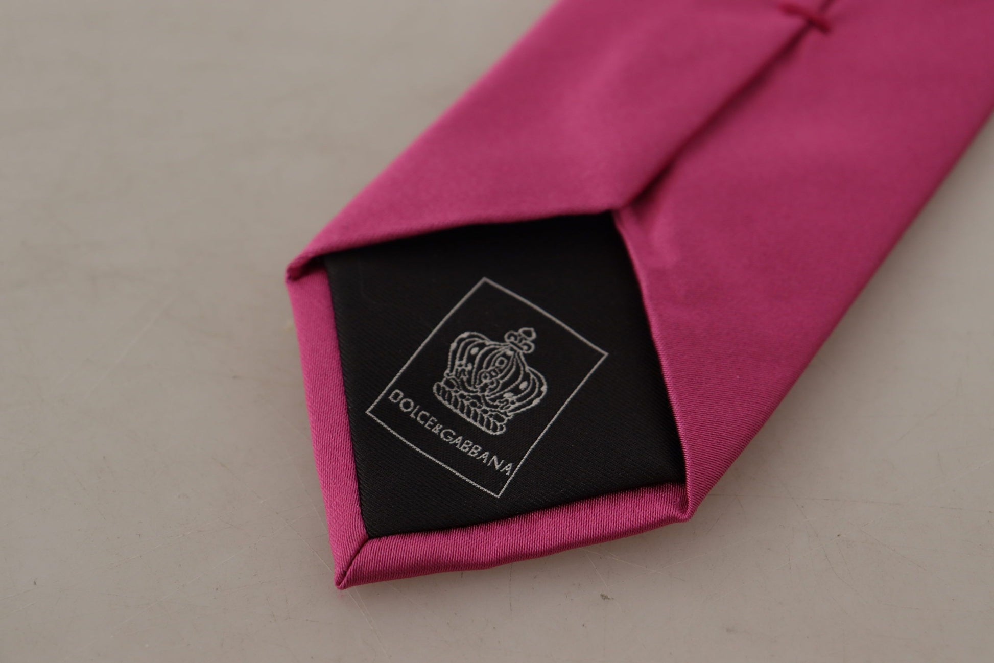 Dolce & Gabbana Elegant Pink Silk Bow Tie for the Dapper Gentleman