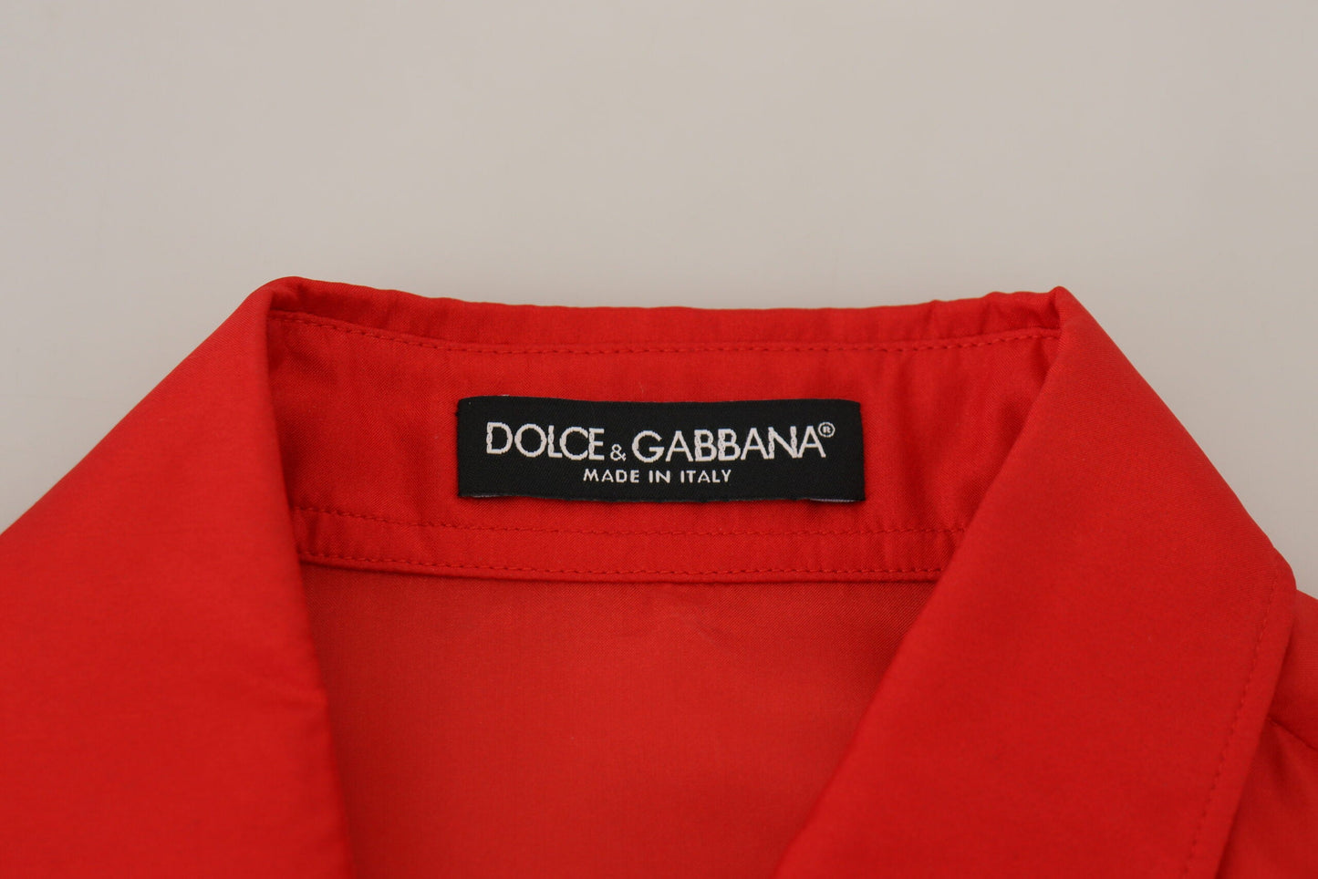 Dolce & Gabbana Elegant Silk Collared Long Sleeve Polo Top - IT40|S