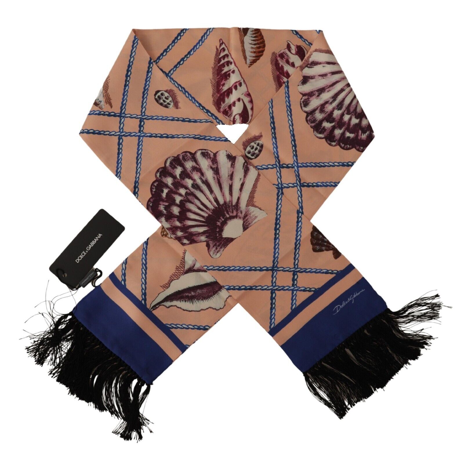 Dolce & Gabbana Elegant Silk Men’s Scarf Wrap