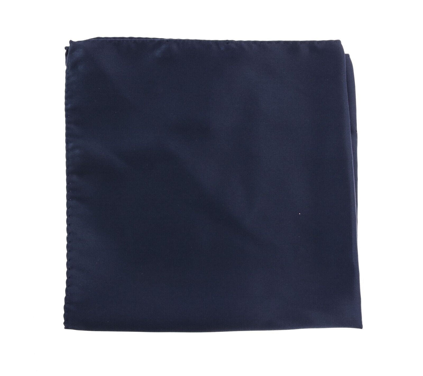 Dolce & Gabbana Elegant Silk Pocket Square in Lustrous Blue