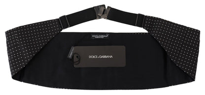 Dolce & Gabbana Elegant Silk Polka Dot Cummerbund - IT52 | L