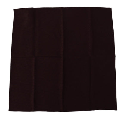 Dolce & Gabbana Elegant Silk Square Men’s Scarf