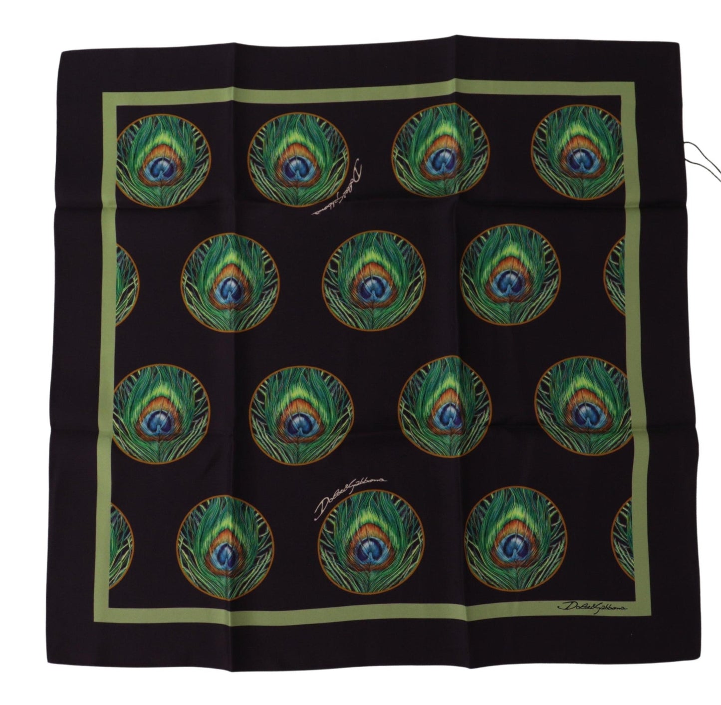 Dolce & Gabbana Elegant Silk Square Scarf Wrap