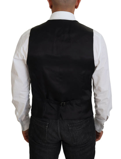 Dolce & Gabbana Elegant Single Breasted Formal Vest - IT52 | L