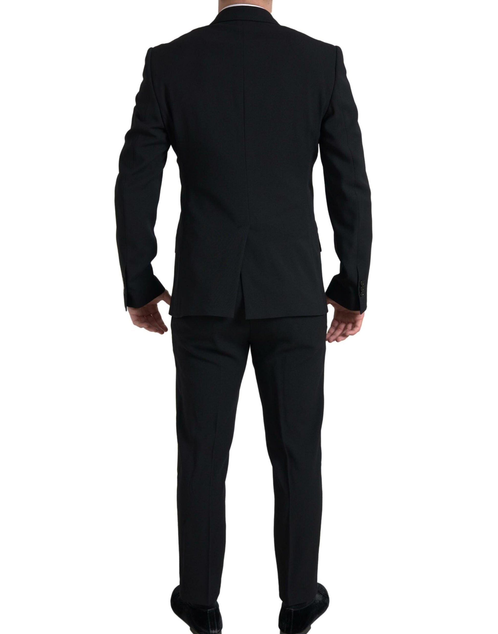 Dolce & Gabbana Elegant Slim Fit Double Breasted Suit - IT52 | L