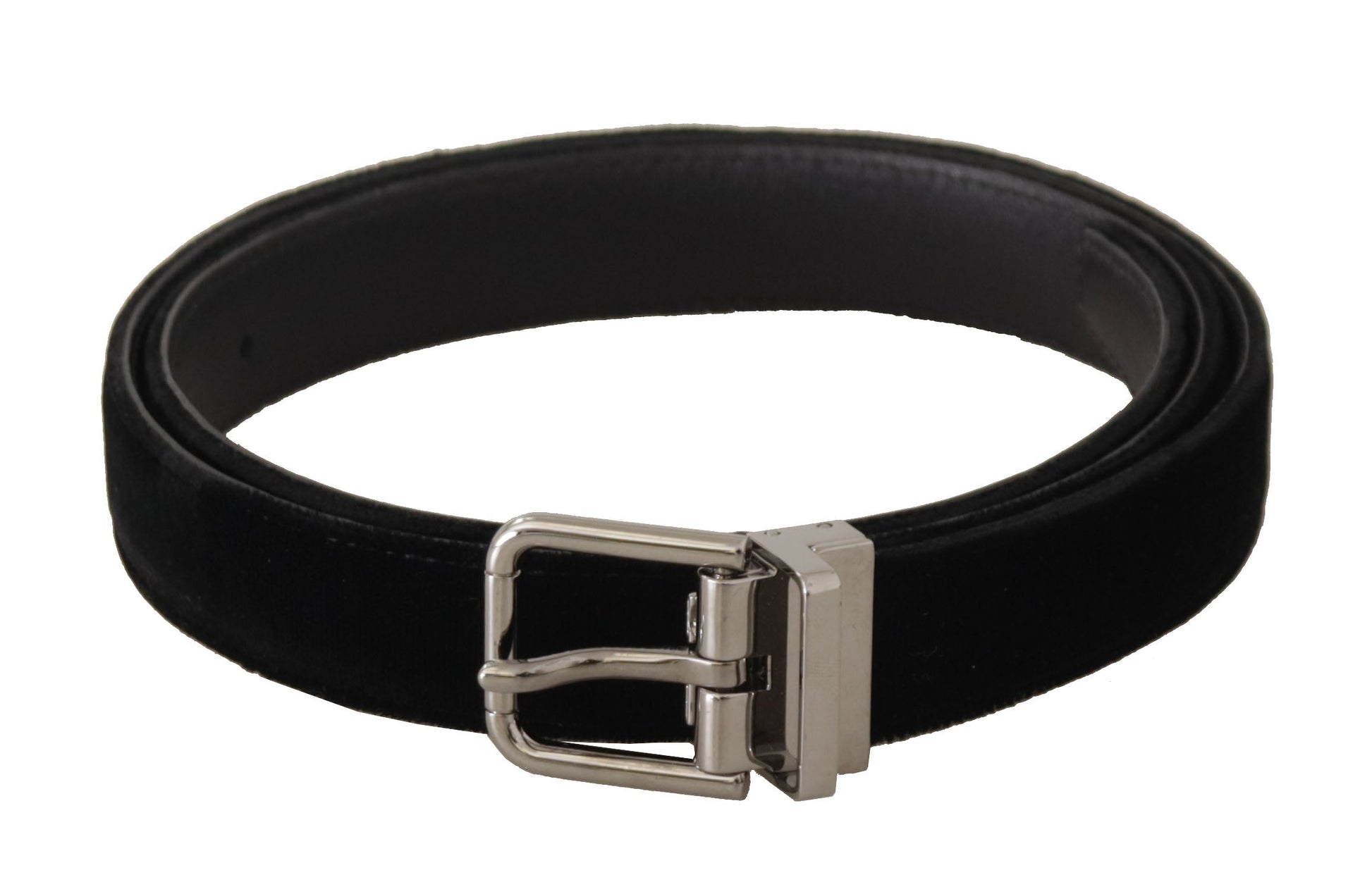 Dolce & Gabbana Elegant Velvet Designer Belt - 95 cm / 38 Inches