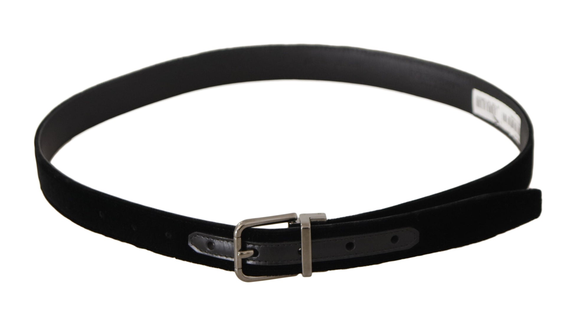 Dolce & Gabbana Elegant Velvet Designer Belt - 95 cm / 38 Inches