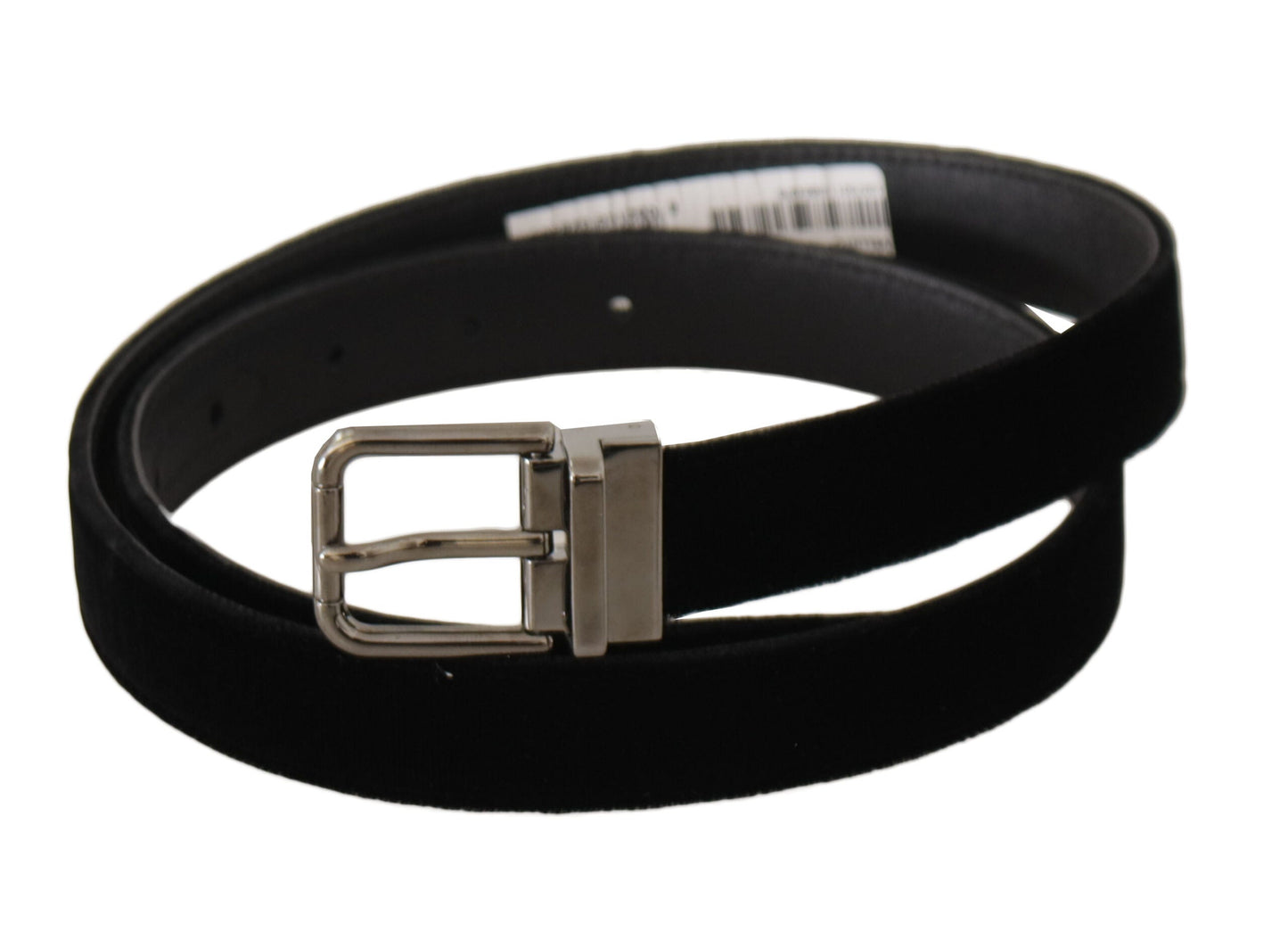 Dolce & Gabbana Elegant Velvet Designer Belt - 95 cm / 38 Inches