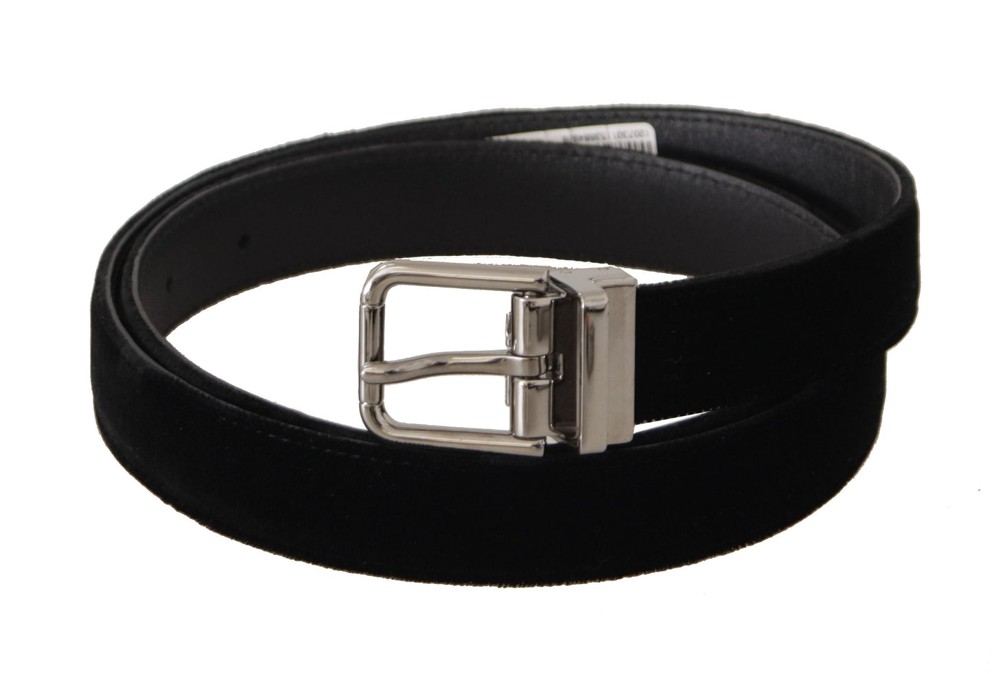 Dolce & Gabbana Elegant Velvet Designer Belt - 95 cm / 38 Inches