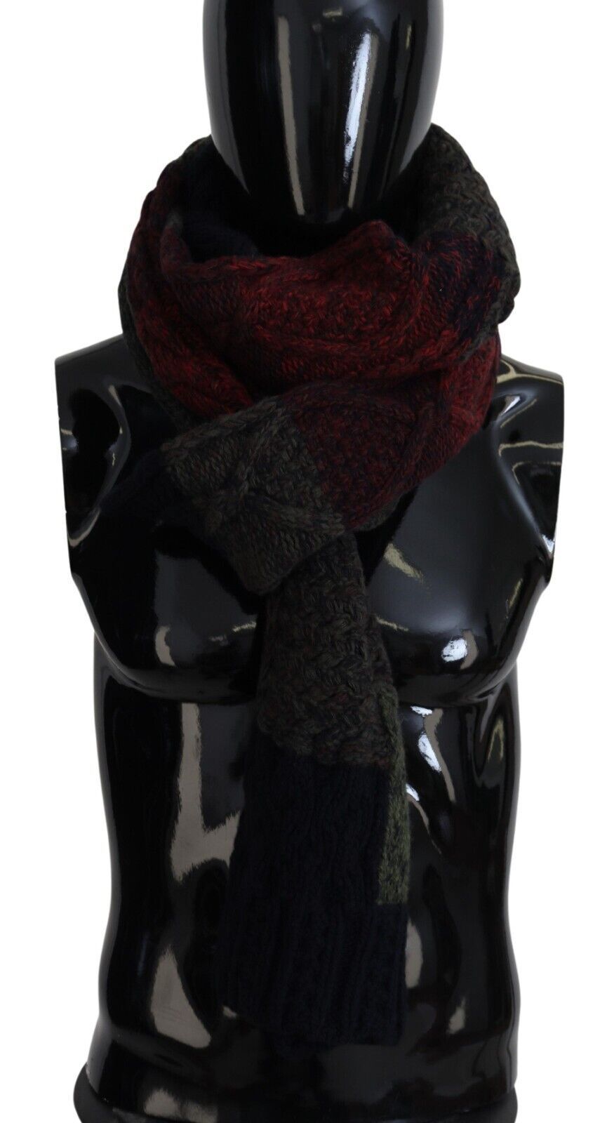 Dolce & Gabbana Elegant Wool-Cashmere Men’s Scarf