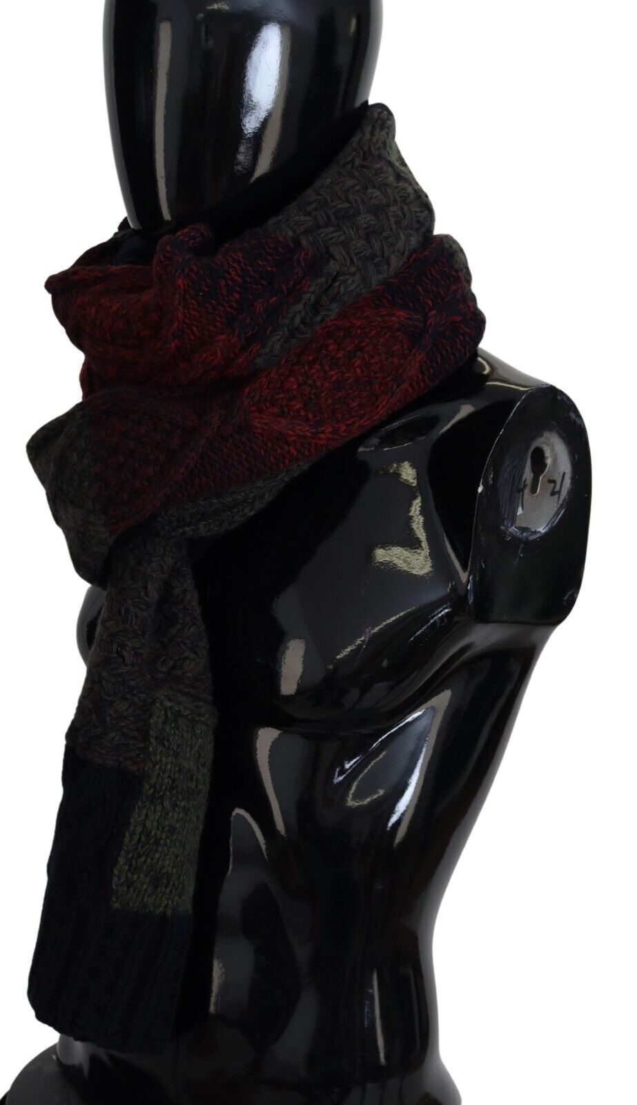 Dolce & Gabbana Elegant Wool-Cashmere Men’s Scarf