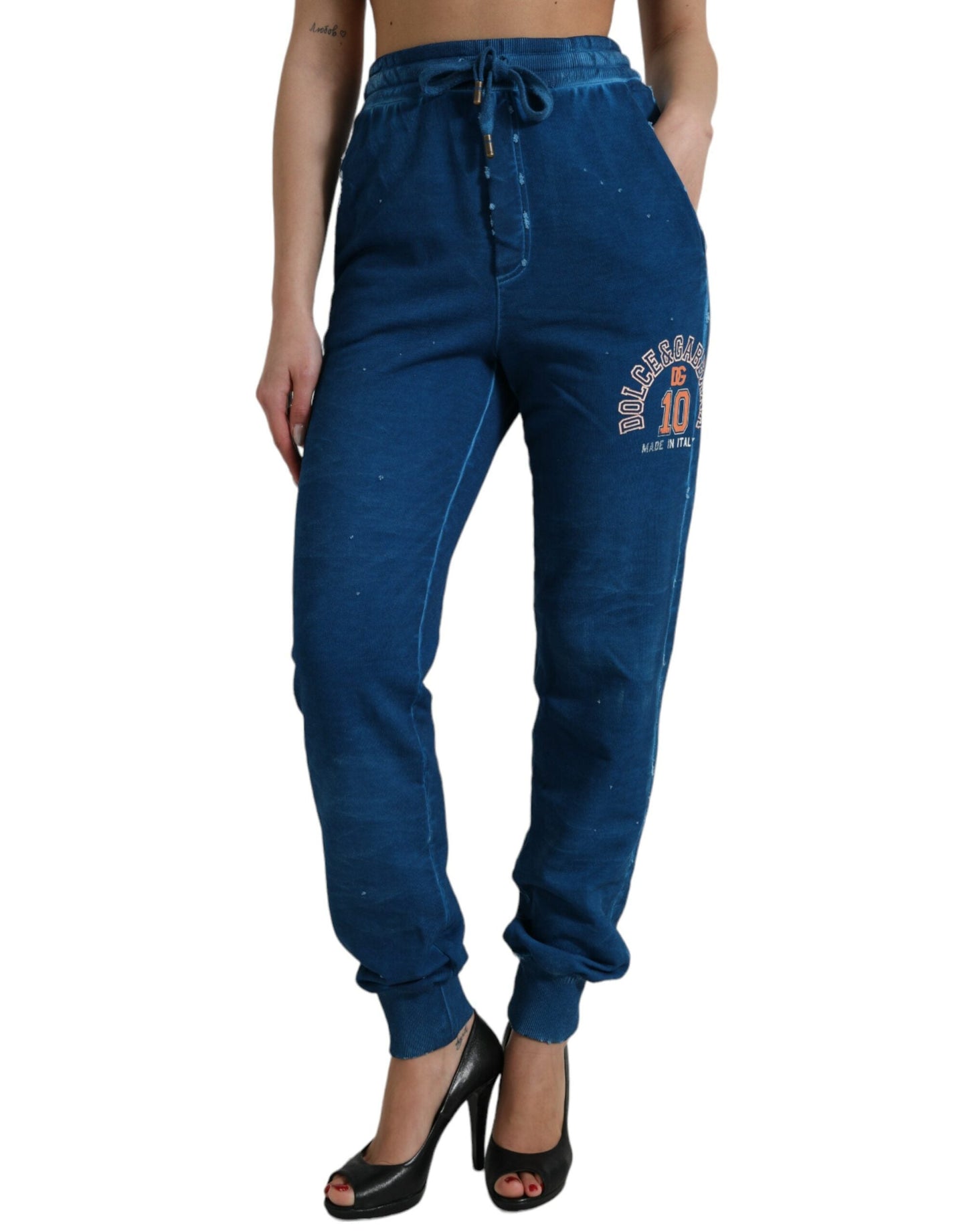 Dolce & Gabbana Elevated Cotton Jogger Sweatpants - IT40|S