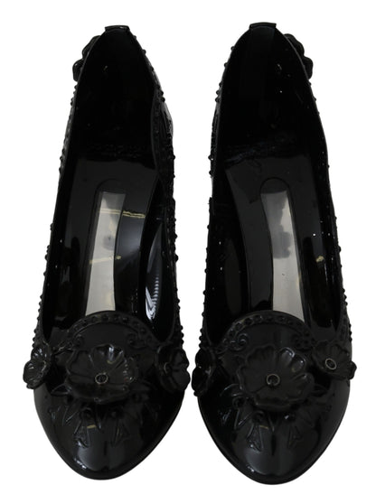 Dolce & Gabbana Enchanting Crystal Cinderella Pumps - EU39/US8.5