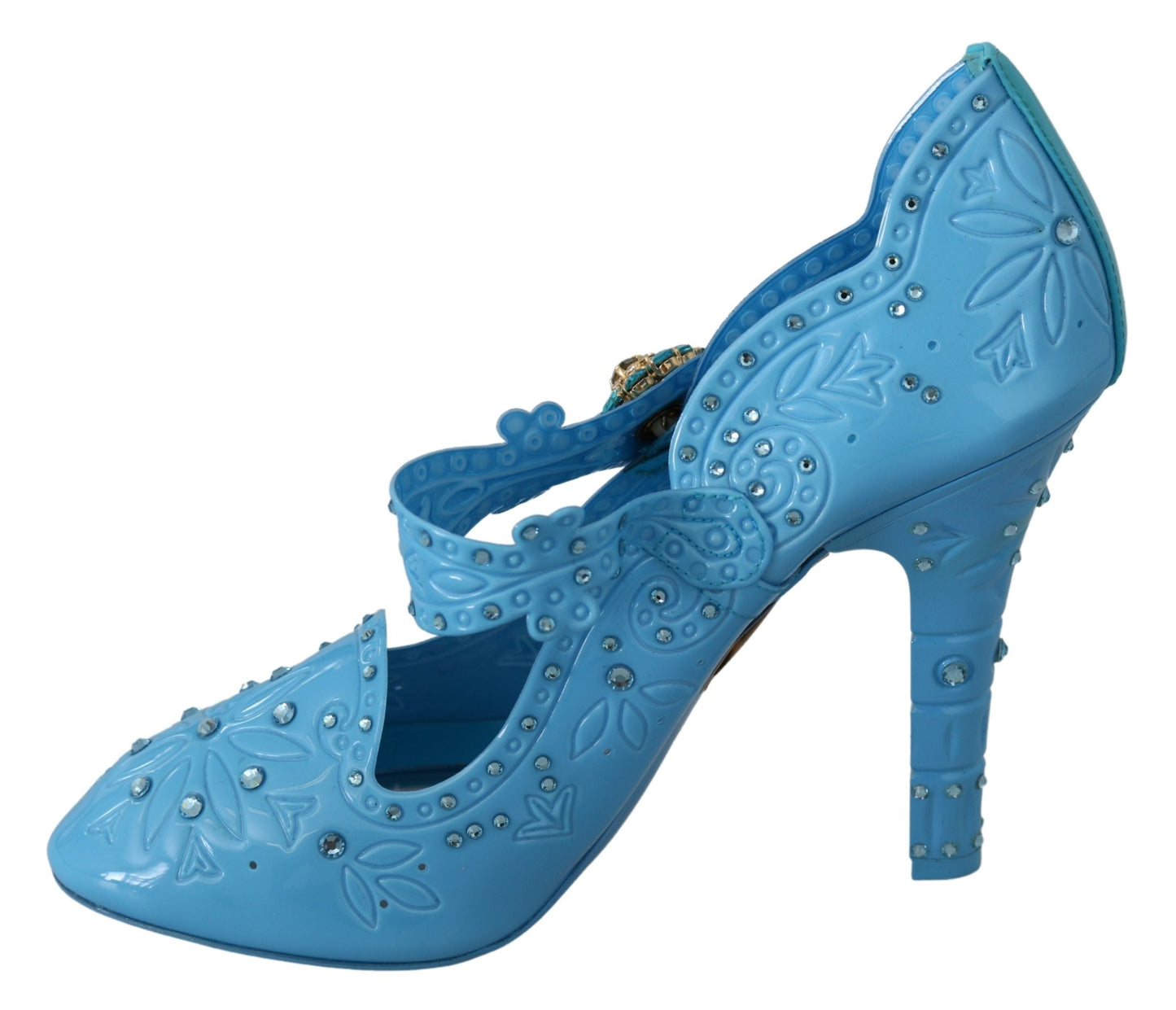 Dolce & Gabbana Enchanting Crystal Cinderella Pumps - EU40/US9.5