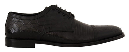 Dolce & Gabbana Exotic Leather Formal Lace-Up Shoes - EU44/US11