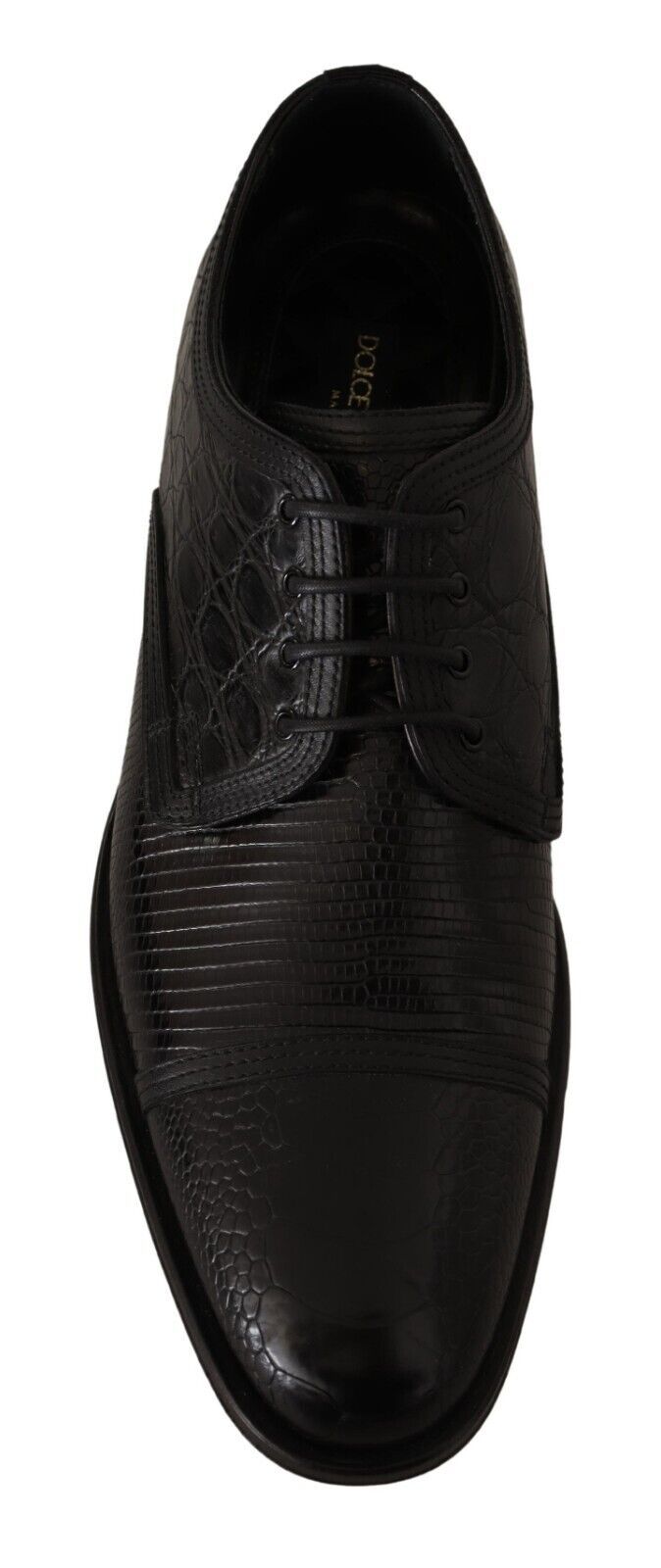 Dolce & Gabbana Exotic Leather Formal Lace-Up Shoes - EU44/US11