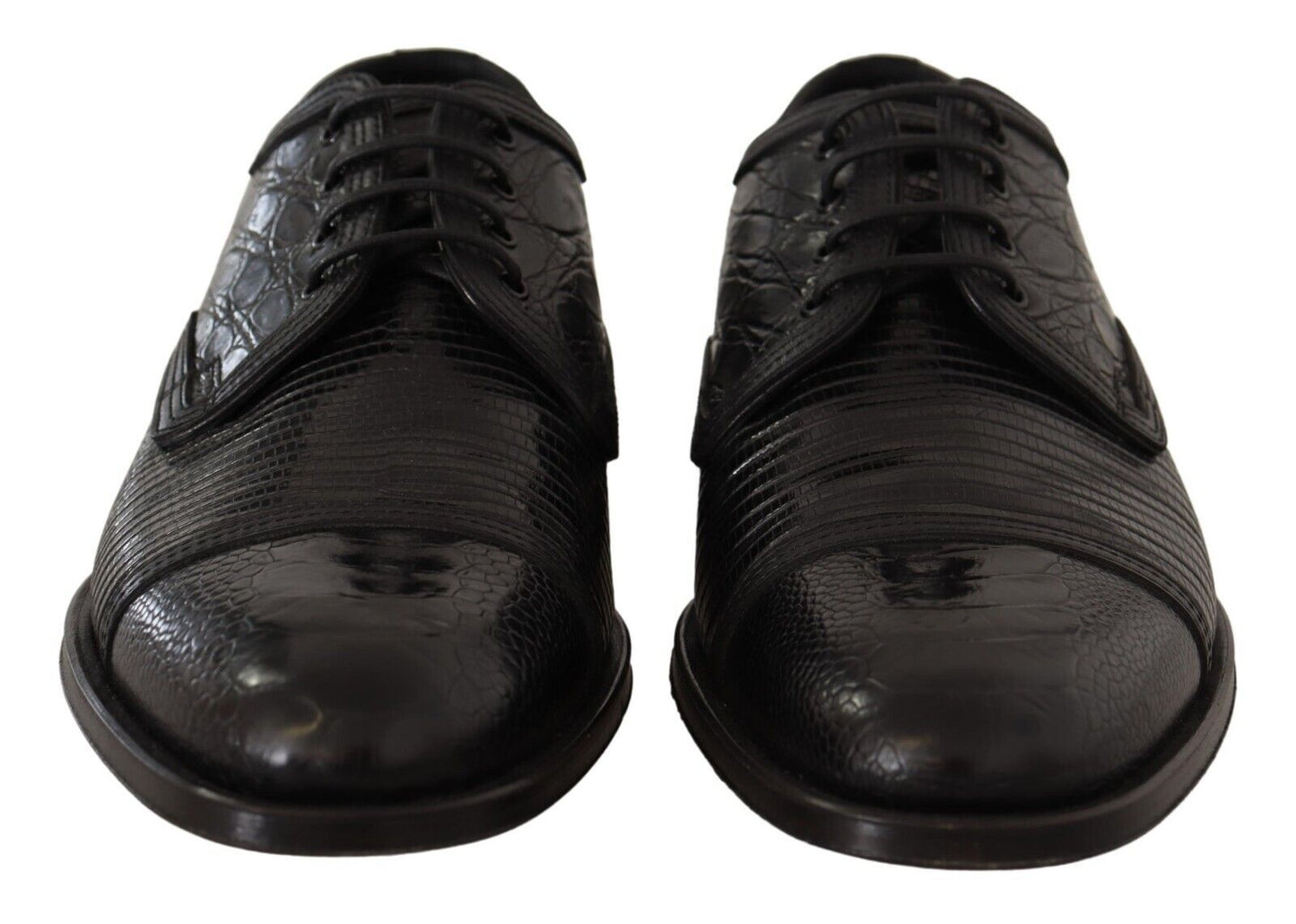 Dolce & Gabbana Exotic Leather Formal Lace-Up Shoes - EU44/US11