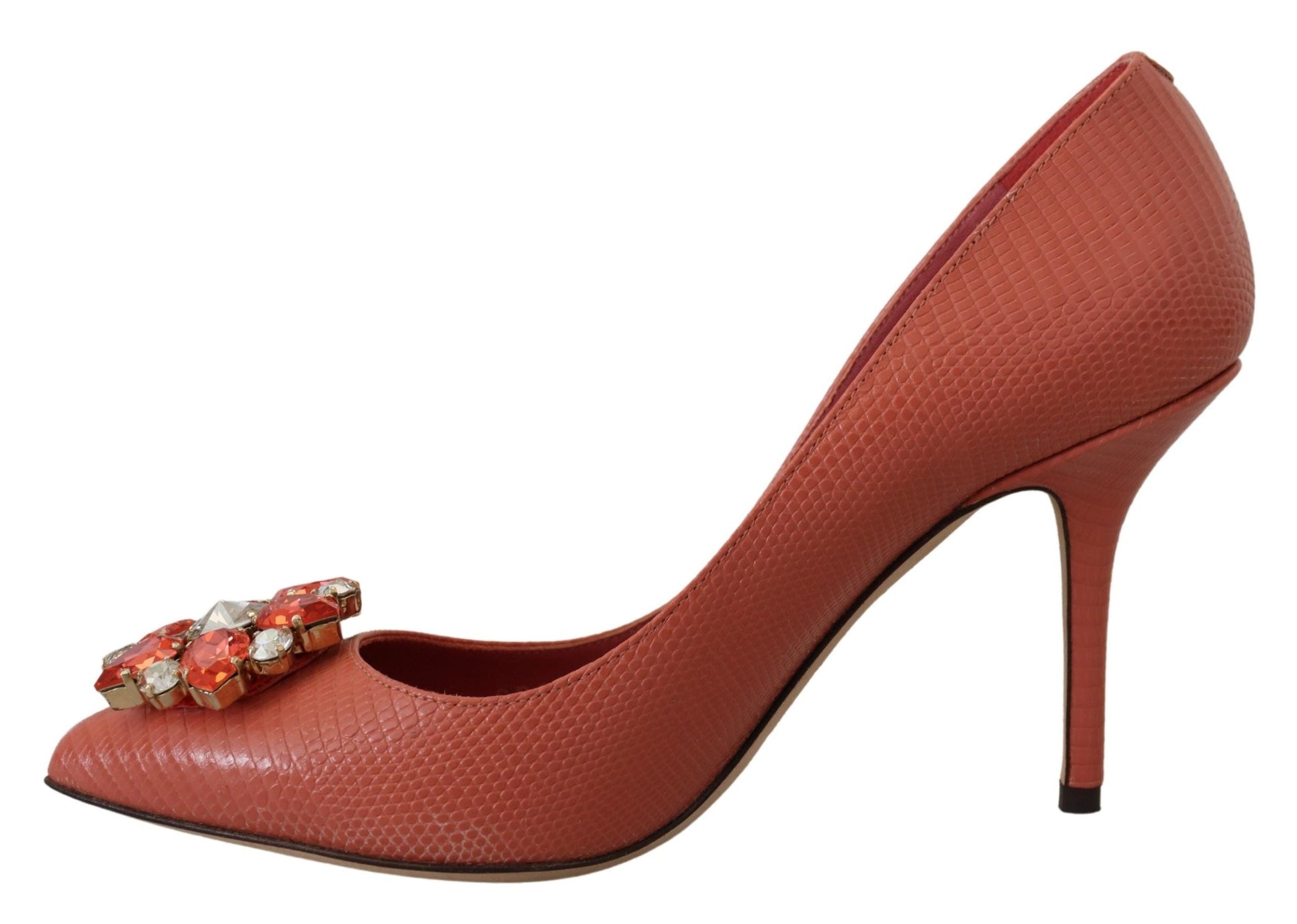 Dolce & Gabbana Exotic Leather Heels Pumps in Pink - EU37.5/US7