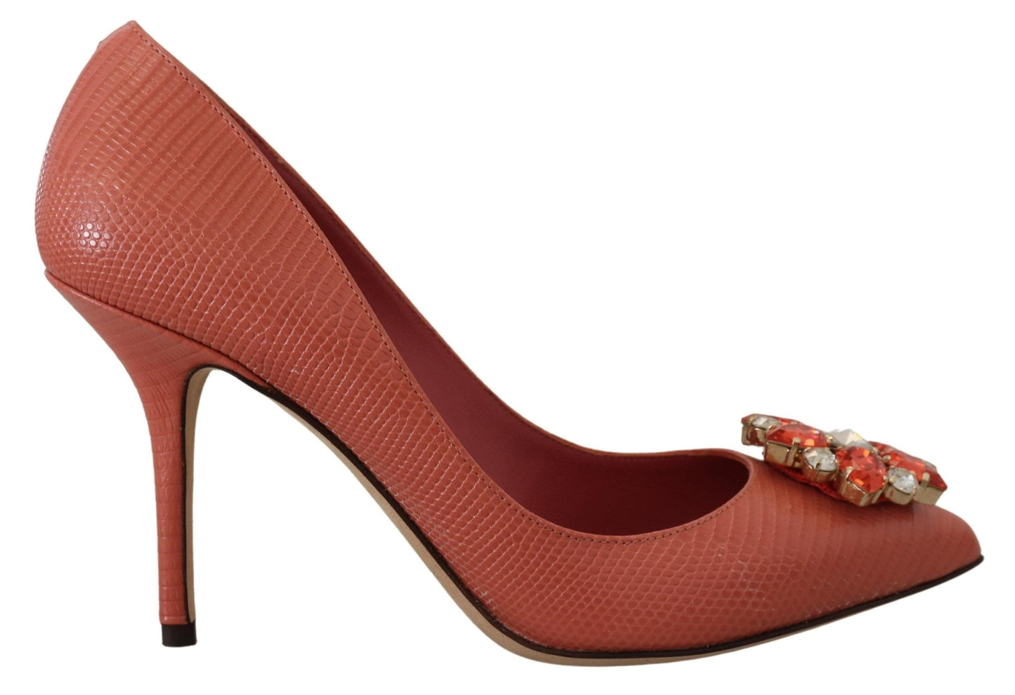 Dolce & Gabbana Exotic Leather Heels Pumps in Pink - EU37.5/US7