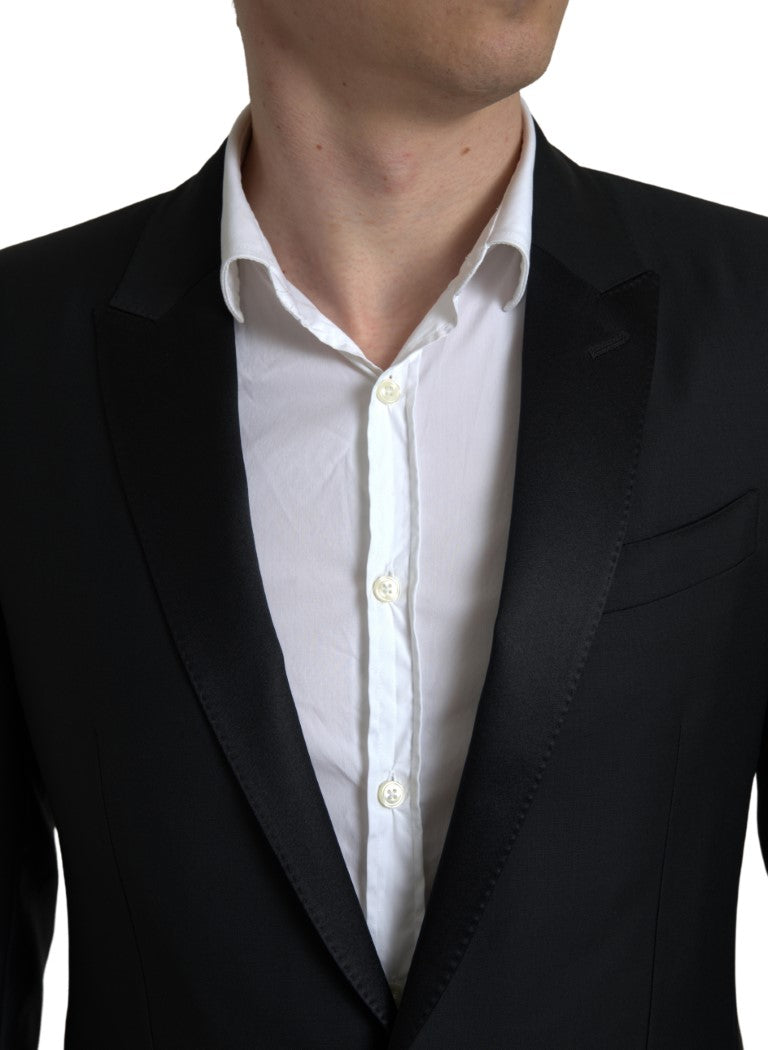 Dolce & Gabbana Exquisite Slim Fit Wool-Blend Blazer - IT48 | M