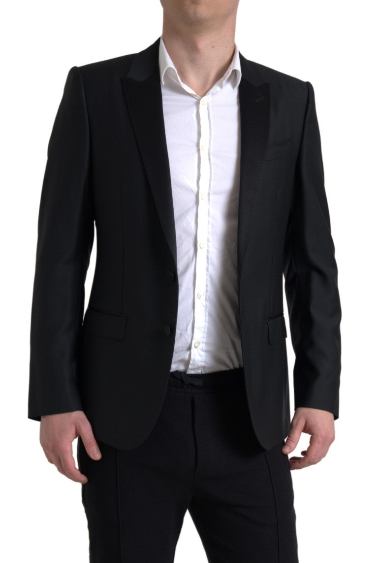 Dolce & Gabbana Exquisite Slim Fit Wool-Blend Blazer - IT48 | M