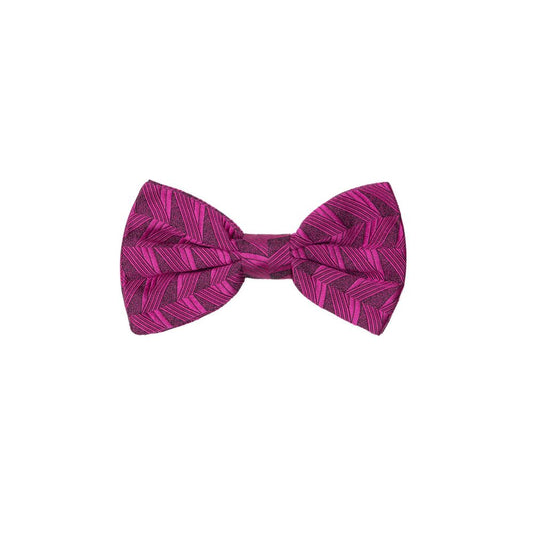 Dolce & Gabbana Fuchsia Silk Ties & Bowty - One Size