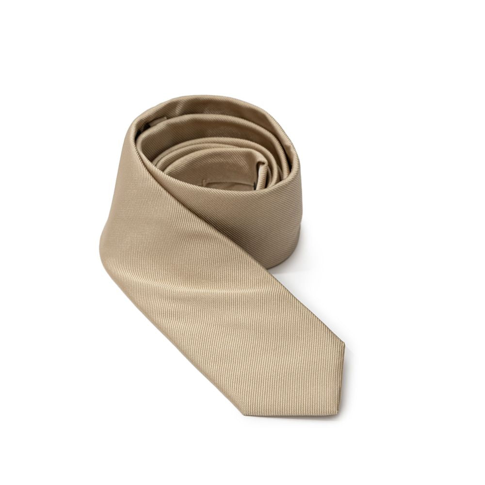 Dolce & Gabbana Gold Silk Ties & Bowty - 6 cm