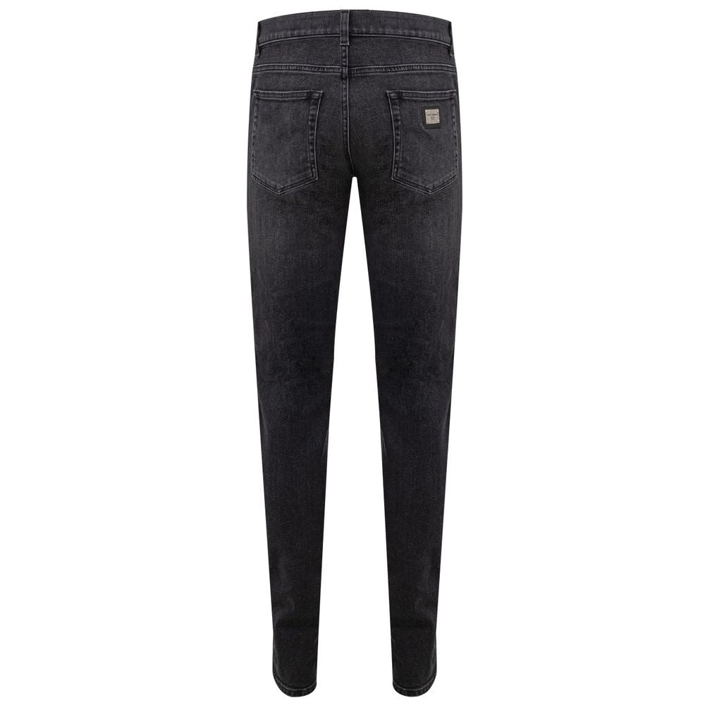 Dolce & Gabbana Gray Cotton Jeans & Pant - IT52 | XL