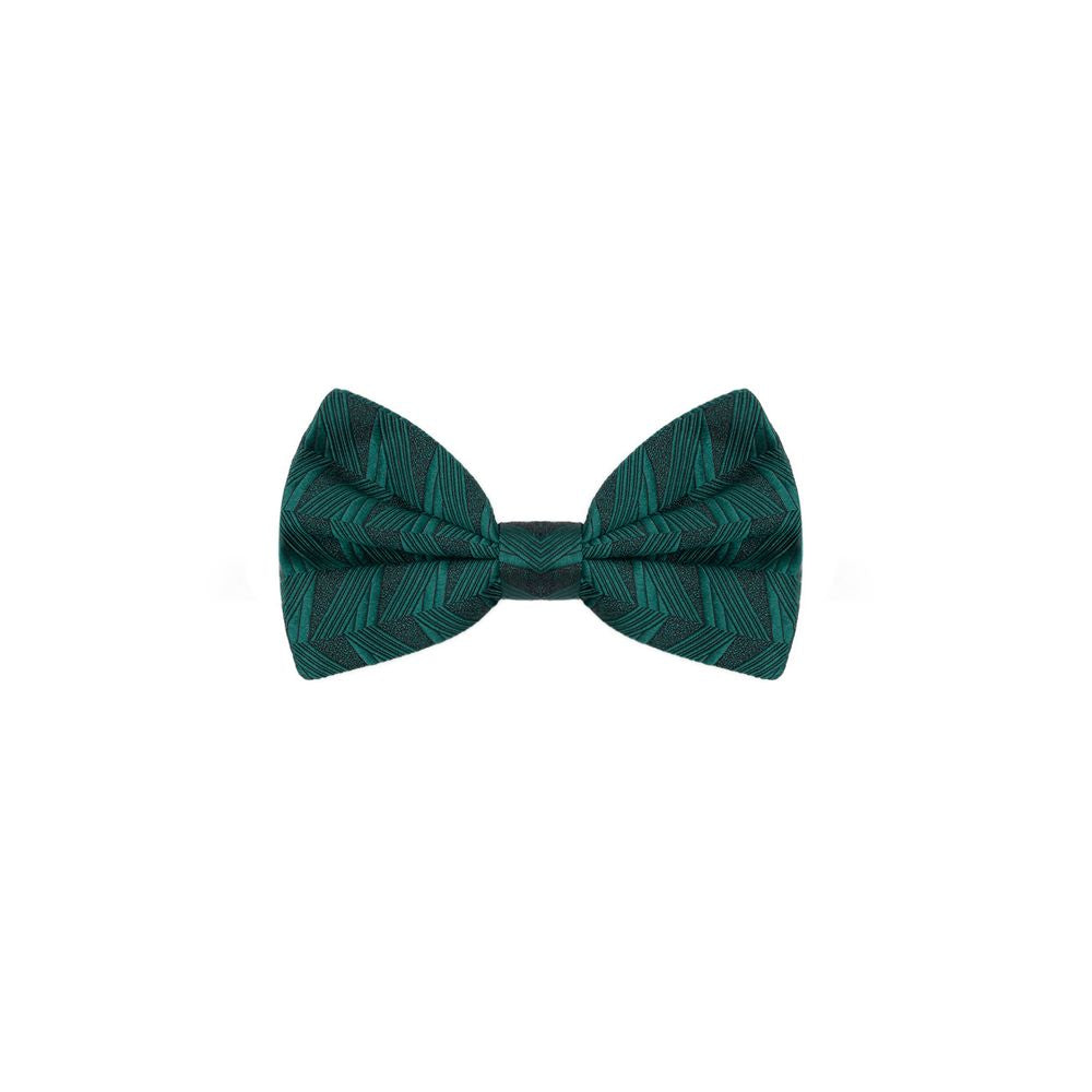 Dolce & Gabbana Green Silk Ties & Bowty - One Size