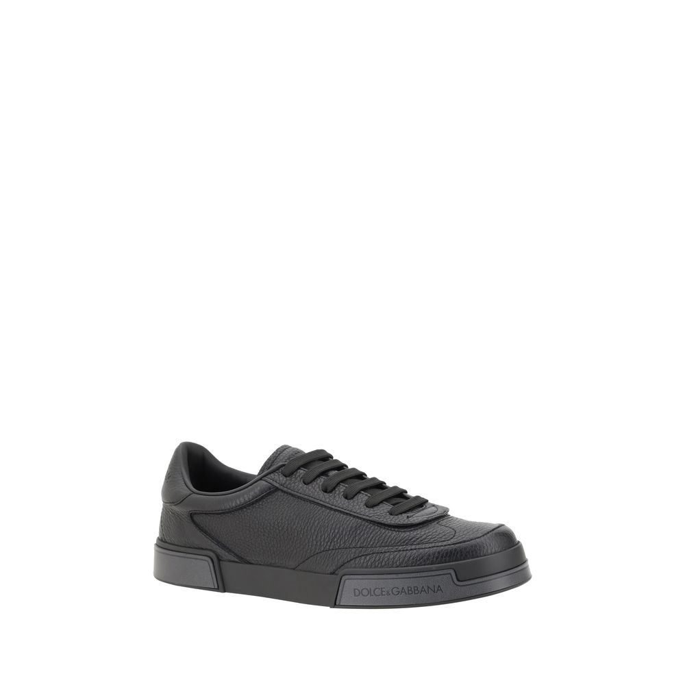 Dolce & Gabbana Leather Sneakers - EU41/US8