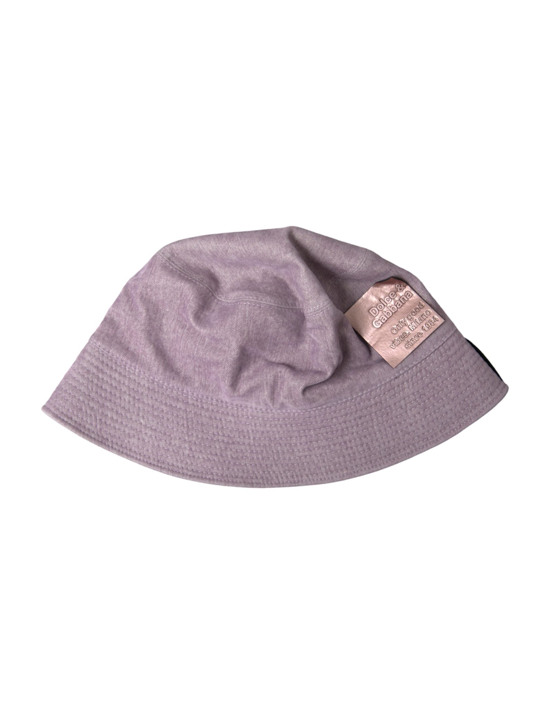 Dolce & Gabbana Light Brown Nylon Canvas Bucket Hat Men - 59 cm|L