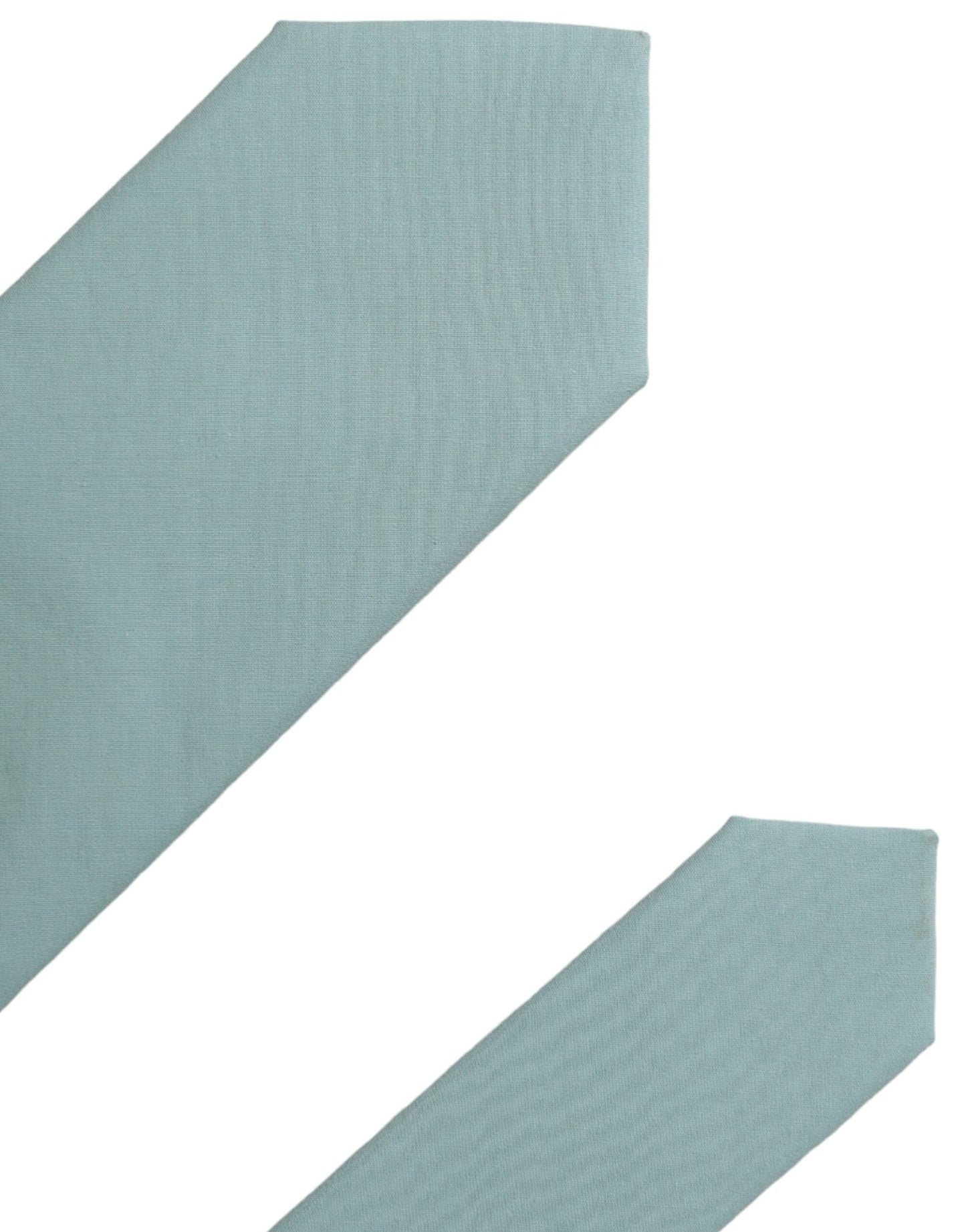 Dolce & Gabbana Mint Green Cotton Adjustable Tie