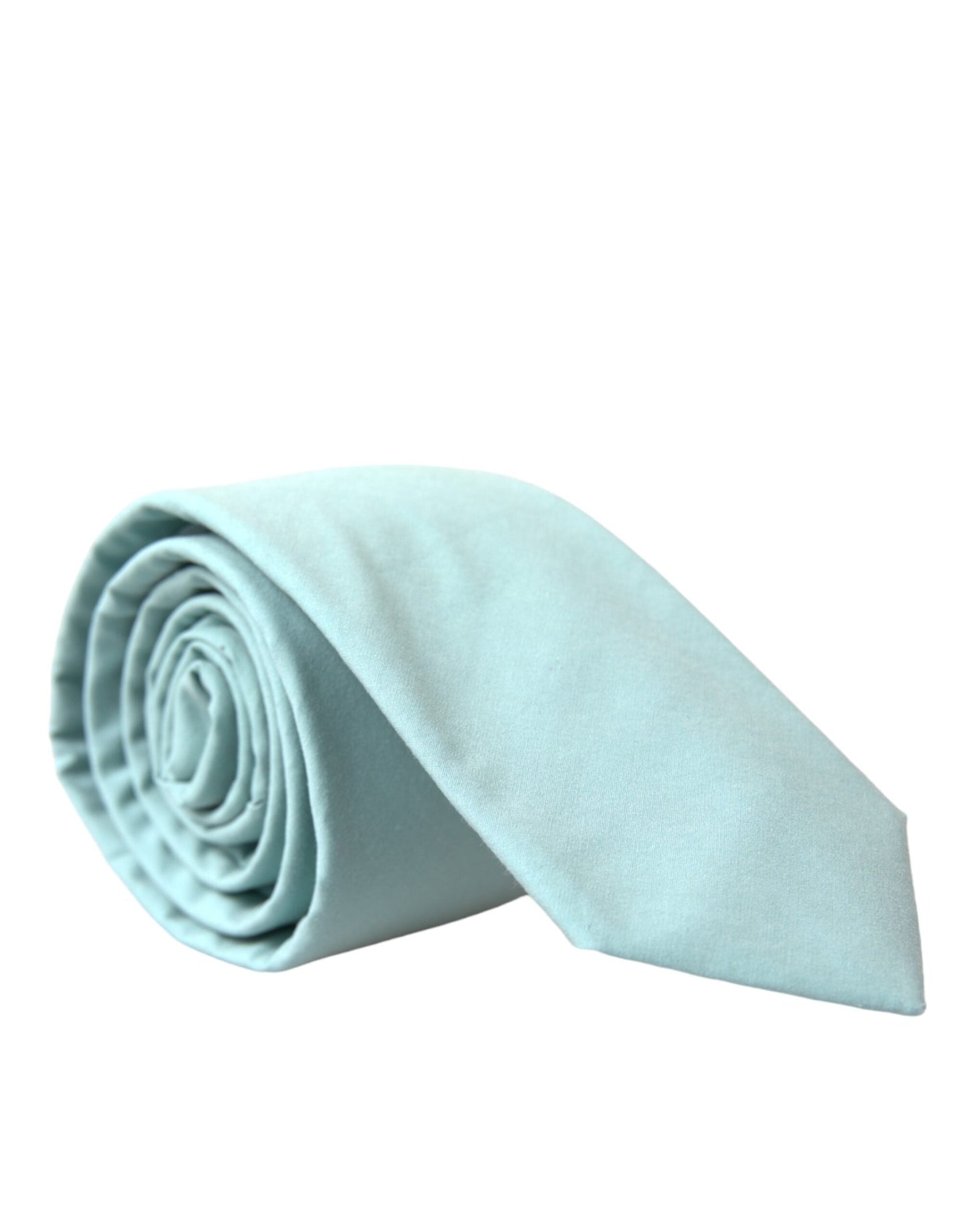 Dolce & Gabbana Mint Green Cotton Adjustable Tie