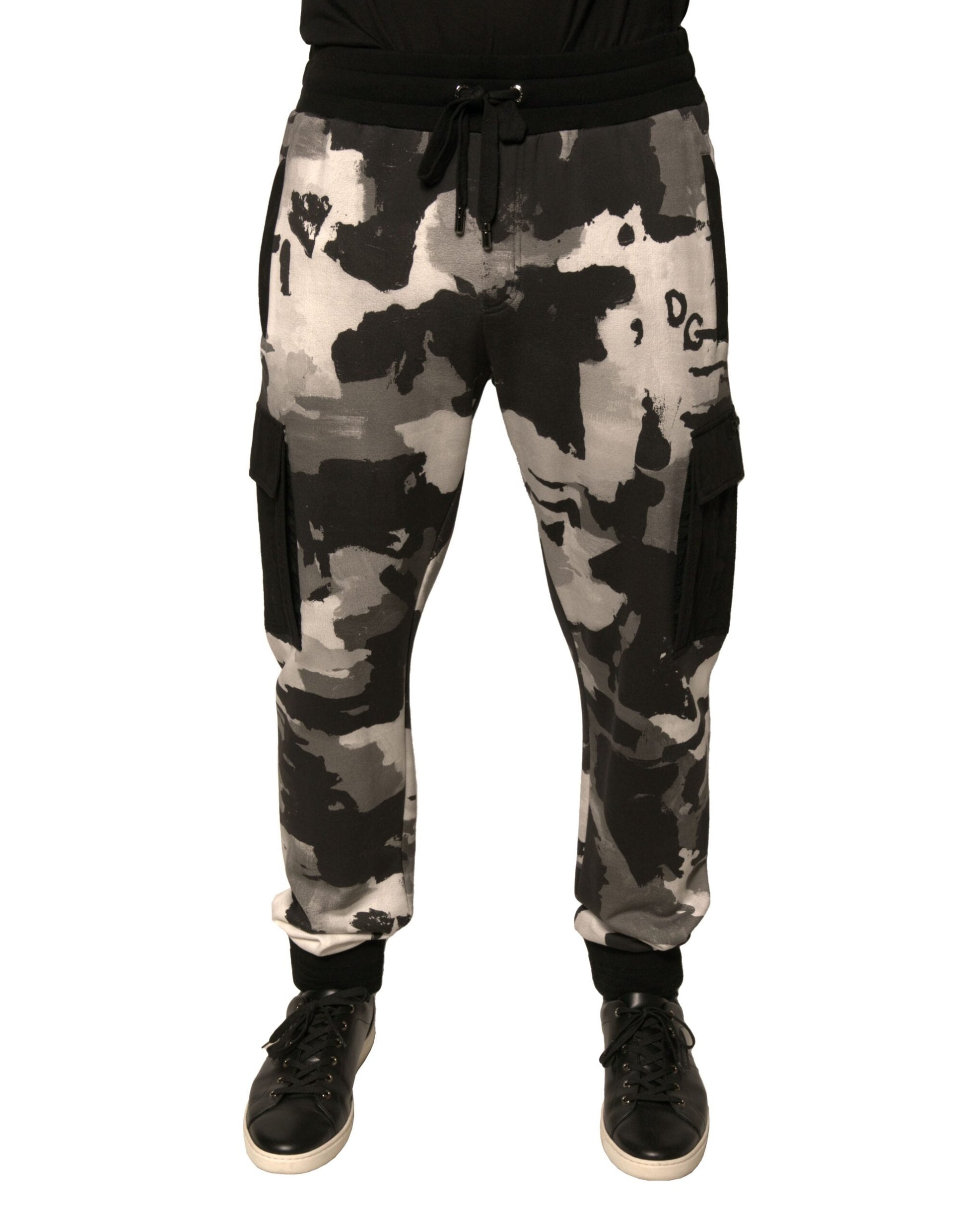 Dolce & Gabbana Multicolor Camouflage Cargo Jogger Pants - IT50 | L