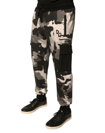 Dolce & Gabbana Multicolor Camouflage Cargo Jogger Pants - IT50 | L